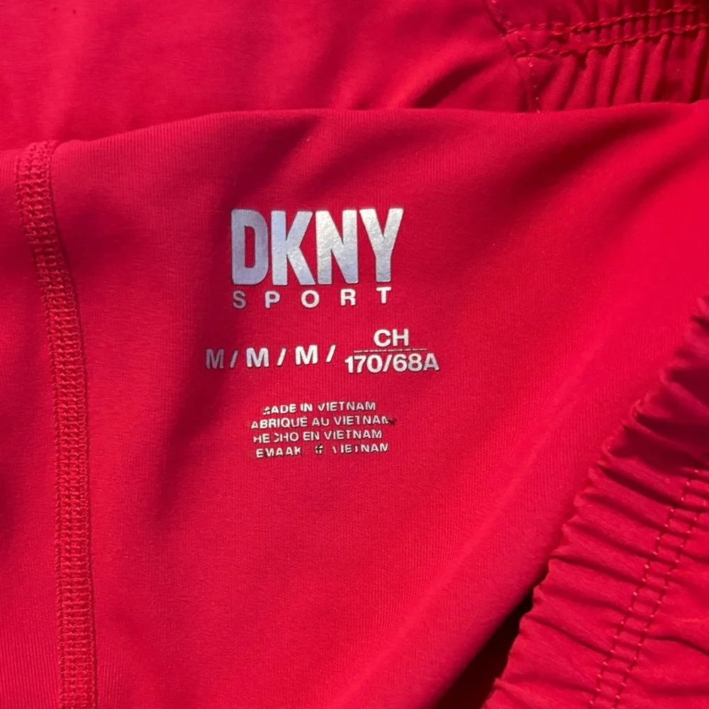 DKNY Women's Red Athletic‎ Shorts